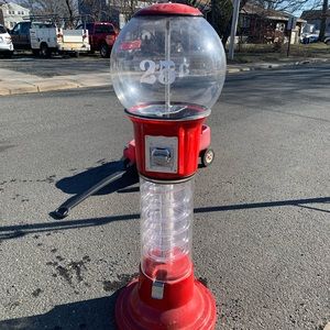 Tall 5ft gum ball Machine